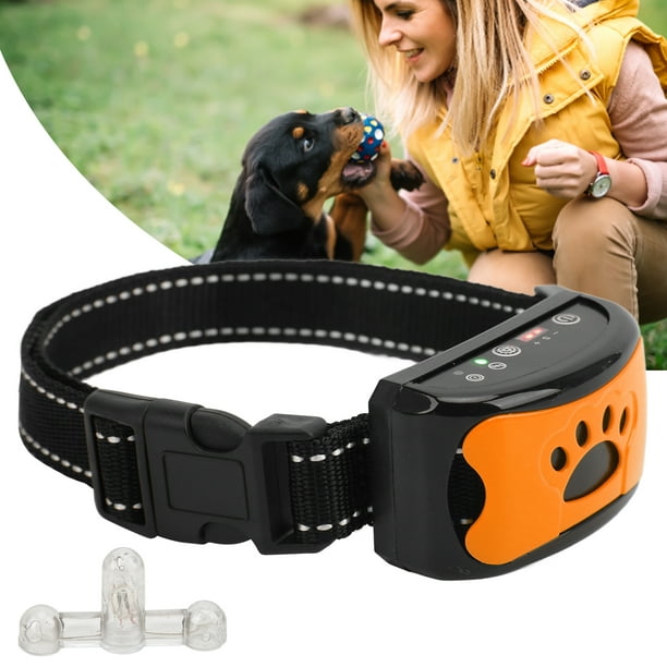 Collar de entrenamiento antiladridos recargable para perros Collar  antiladridos con 3 modos efectivo y seguro para