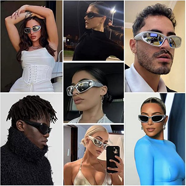 Gafas De Sol Envolventes Deportivas Moda Para Hombre Mujer Lentes  Polarizadas