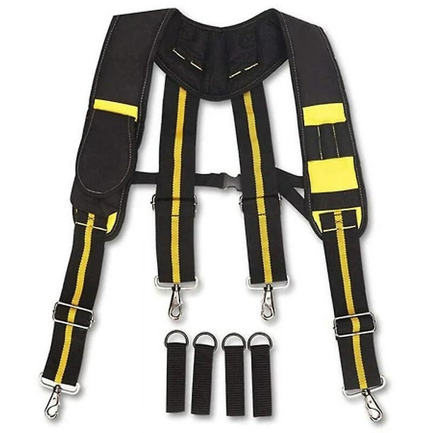 Tirantes ajustables, cinturones, portaherramientas, tirantes para cinturón,  herramientas profesionales para carpintero, electricista y fontanero (hy)