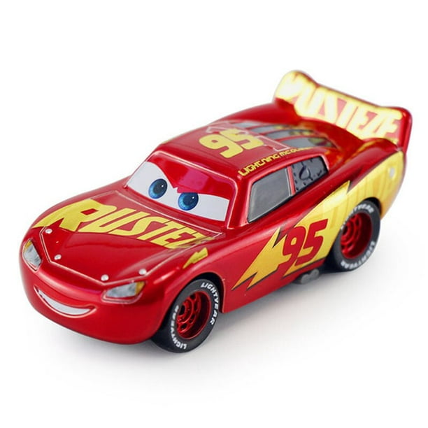 Disney Pixar Cars Rayo McQueen con ruedas de carreras