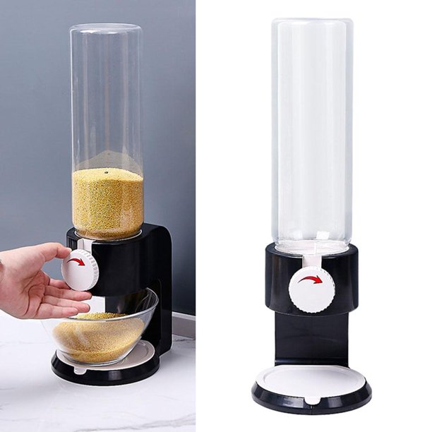 Dispensador triple de cereales – Dispensador de alimentos secos fácil de  usar, recipientes de cereales perfectos como dulces, nueces, arroz,  granola