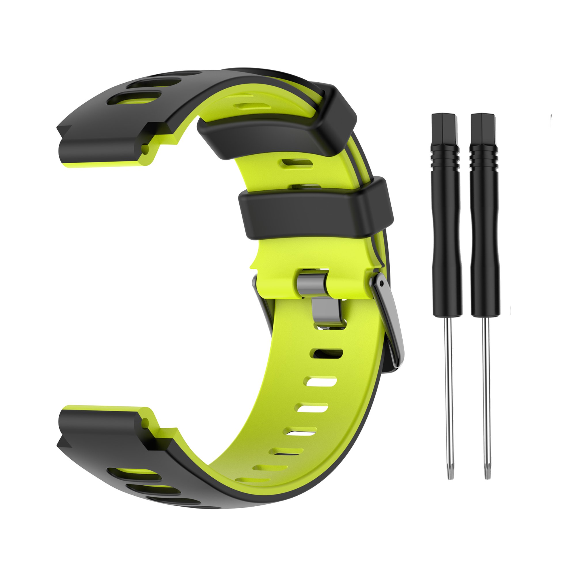 Correa silicona 'Clásico' Garmin Forerunner 735xt (negro) 