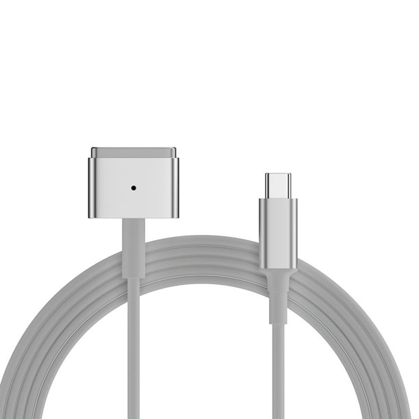 Cable cargador magnético Cable de carga rápida tipo C macho magnético 1/2  PD100W para MacBook Air/Pro (GEN 1)