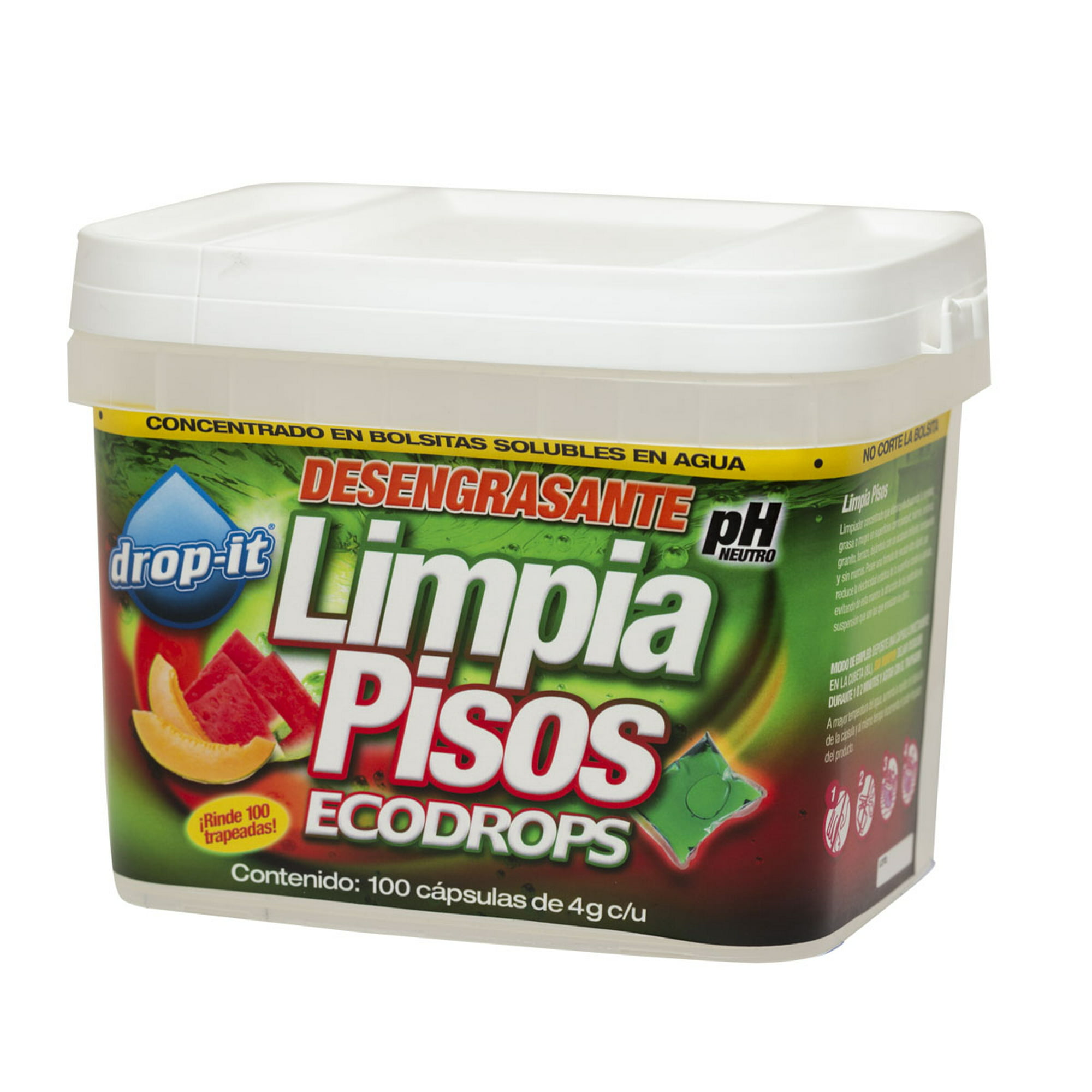 Drop-it Limpiador De Lavavajillas Caja Con 6 Cápsulas