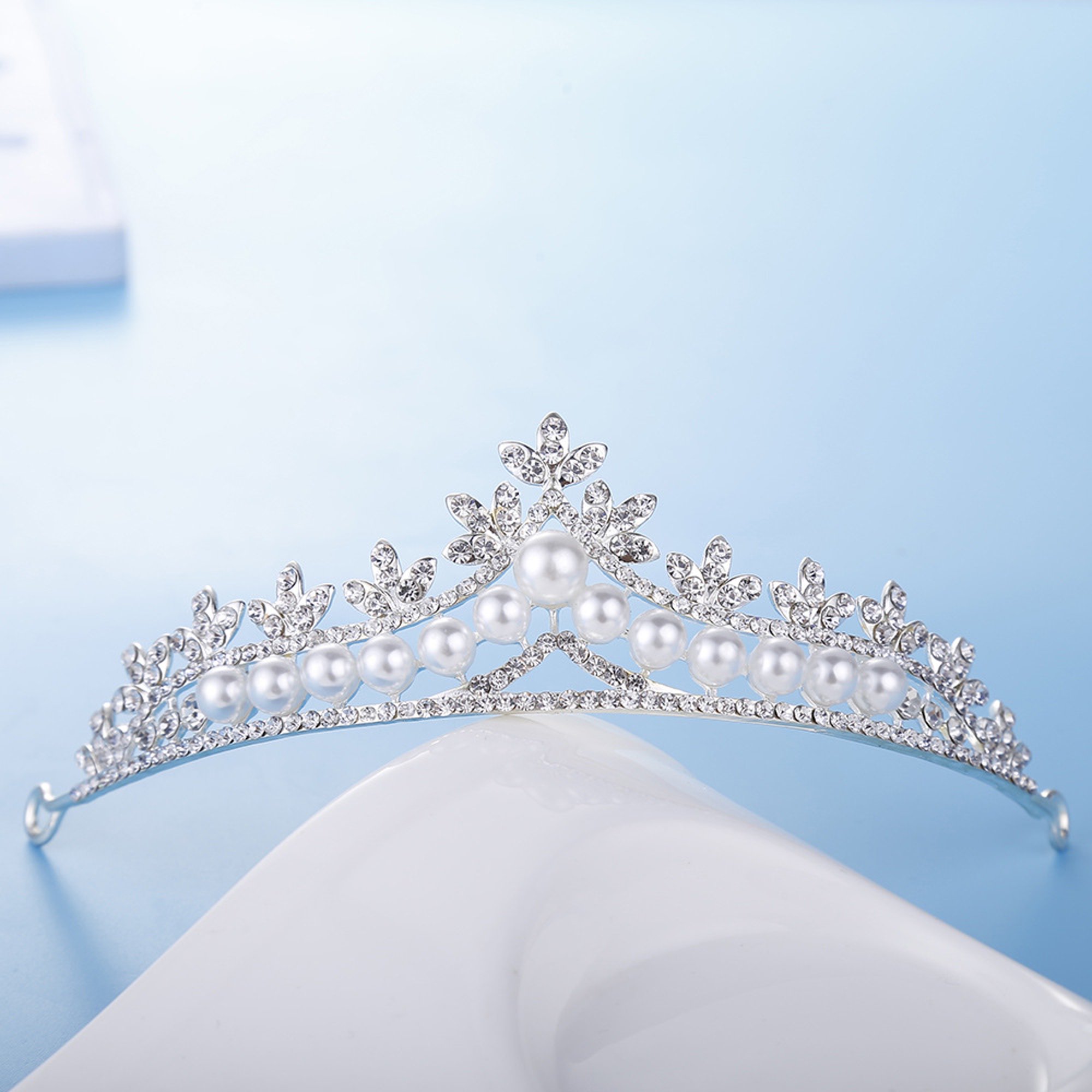 0 6 Meses Ropa De Niña Princesa Corona De Perlas Con Arco Nacido