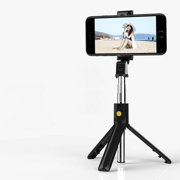 Palo de Selfie con trípode para móvil inalámbrico bluetooth control remoto