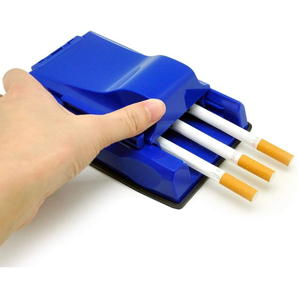  600 tubos de cigarrillos súper delgados (0.217 in x 3.150 in)  con inyector manual - Haz tus propios cigarrillos - 3 cajas : Salud y Hogar