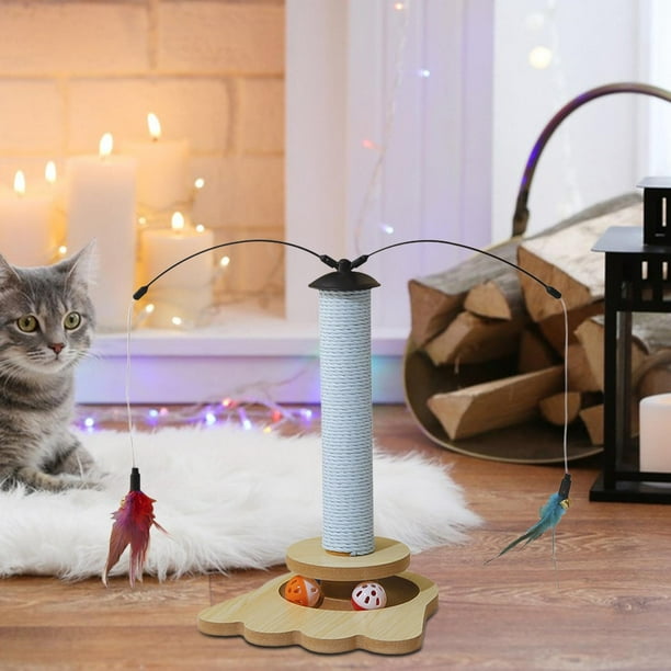Poste rascador para gatos de Gloria, con cuerda de sisal natural para  gatitos