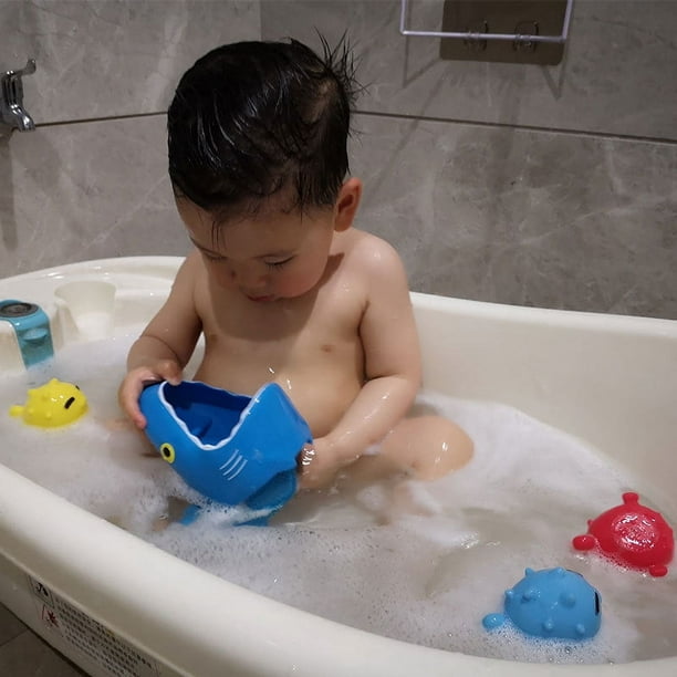 TI-TOO Juguetes de Baño de Bebé, Bañera Juguetes de Baño Ducha para Niño de  1 2 3 4 Años d TI-TOO TI-TOO