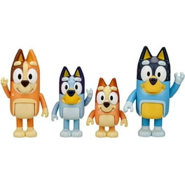 Bluey School Friends - Paquete de 4 compañeros de escuela, figuras de 2.5-3  pulgadas