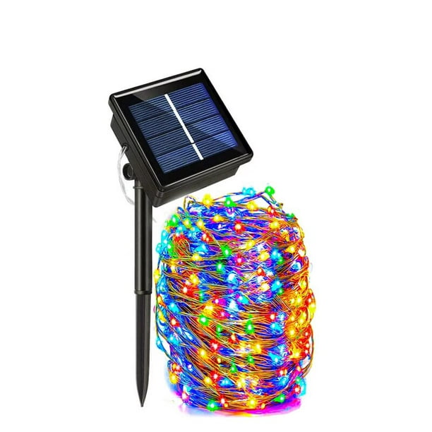 Guirnalda Solar Exterior Tira LED 11m Guirnalda Tira LED con
