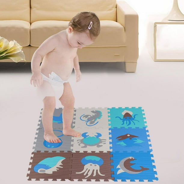 Tapete de juego bebés, tapete para gatear para bebés, impermeable y  plegable, pis bebés Dinosaurio jirafa Zulema Alfombras de juego para niños  pequeños