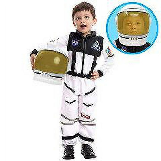 Disfraz de astronauta Spooktacular Creations con casco para niños  Spooktacular Creations