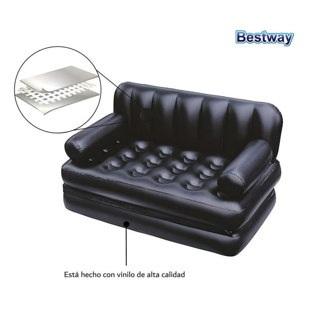Sofa hinchable deluxe Bestway flocado 165x89x64cm