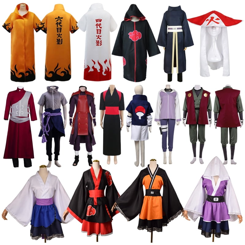 Naruto Anime Cosplay Adult Costume Fourth Hokage Namikaze Minato Cape Cloak  Outfit  Catchcomau