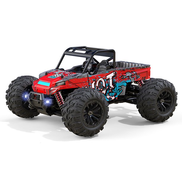 Coche teledirigido Vehículos de alta velocidad Rock Crawler para regalos de  Rojo Sunnimix Camión de coche RC