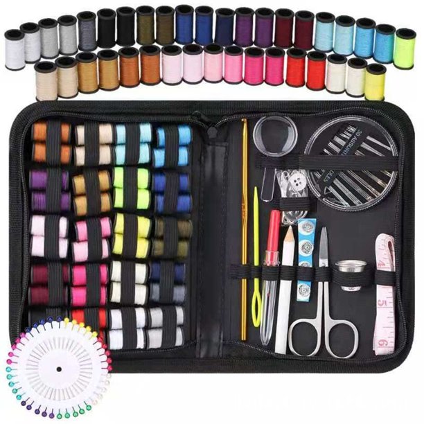 Kit de costura, mini kits de costura de viaje para adultos, kit de