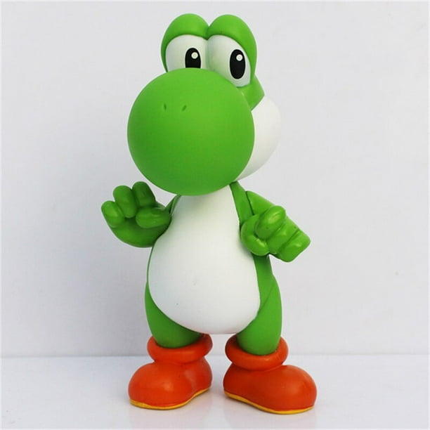 Figuras de acción de Super Mario Bros, juguetes de dibujos animados de Mario,  Luigi, Yoshi, modelo