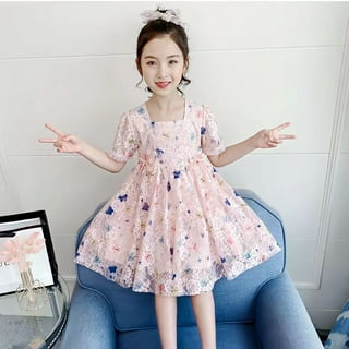 Mini vestido de ratón para niña de 2 a 10 años, disfraz de princesa Cosplay  para niñas, niños, cumpleaños, fiesta de Navidad, vestidos de Minnie, ropa  4T Gao Jinjia LED