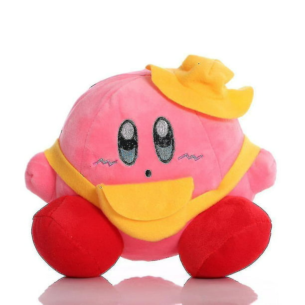 Pink Kirby Peluche Lindo Muñeco Suave 4 Piezas Afortunado Sencillez