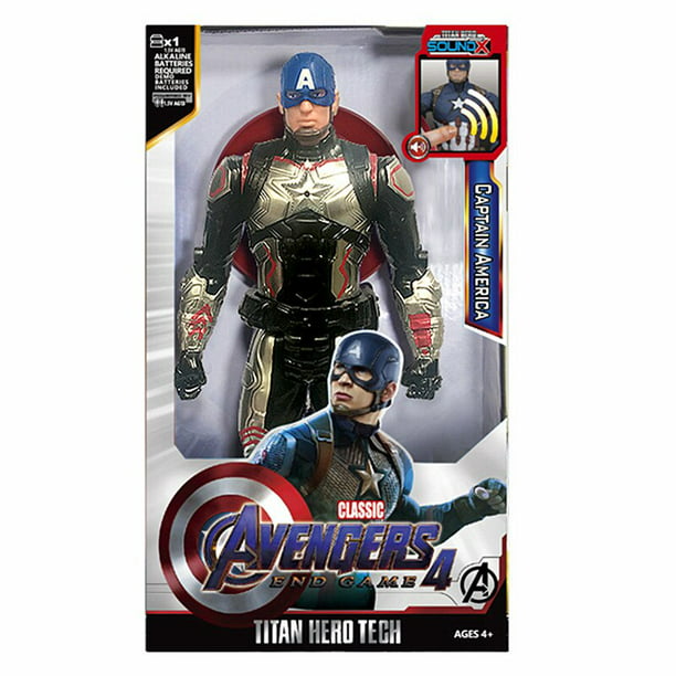 30cm Marvel Avengers Juguetes Spiderman Thanos Hulk Iron Man Capitán  América Thor Black Panther Figuras de acción Muñecas xuanjing unisex