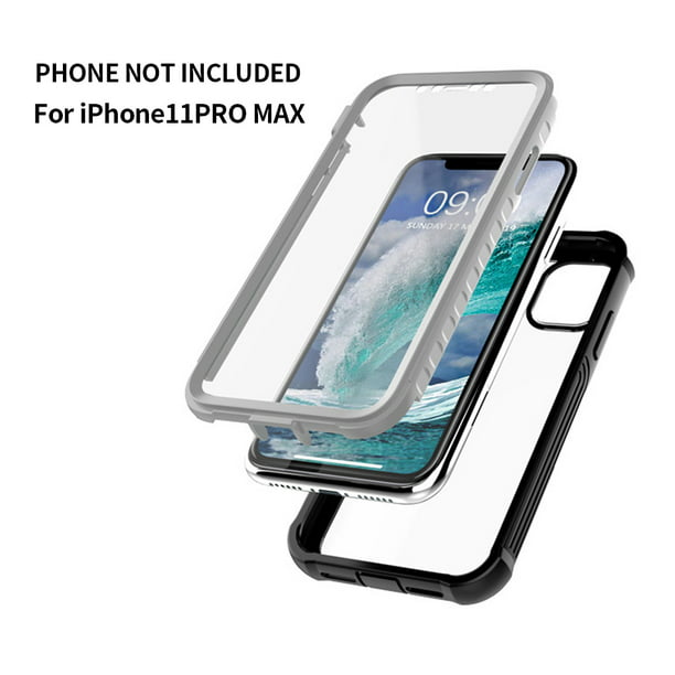 11 Caja de parachoques del iPhone TPU de silicona caso de la cubierta de  protección contra golpes