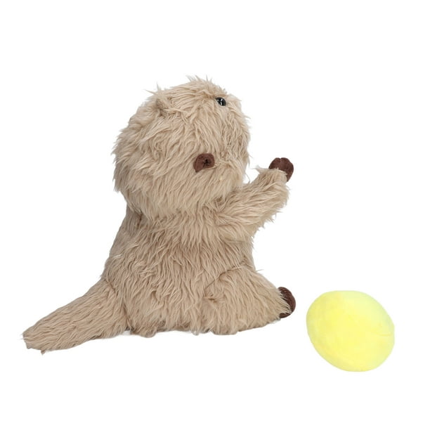 Animal de peluche de nutria marina con bola, juguete de peluche de nutria  marina lindo y vívido, suave y agradable para la piel para niños, niñas y  niños