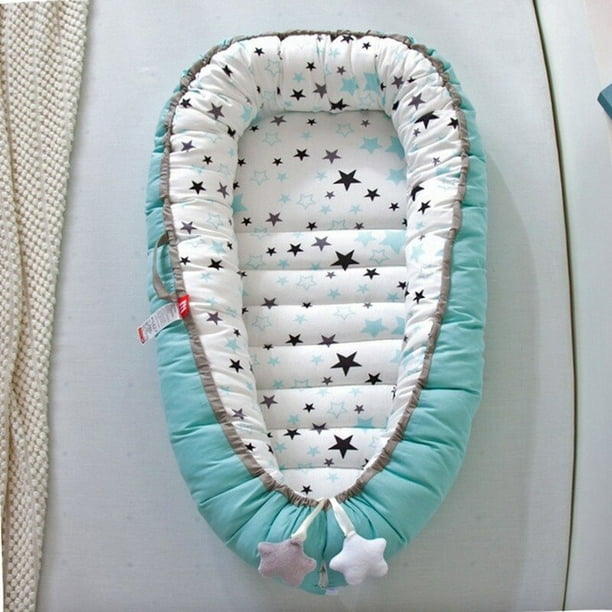 Cunas plegables para bebé recién nacido, cuna con protección contra  parachoques, 50x85cm Fivean unisex