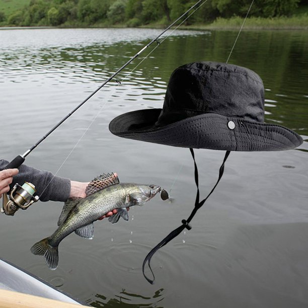 Sombrero de Pesca de ala Ancha para Exteriores Verano Transpirable