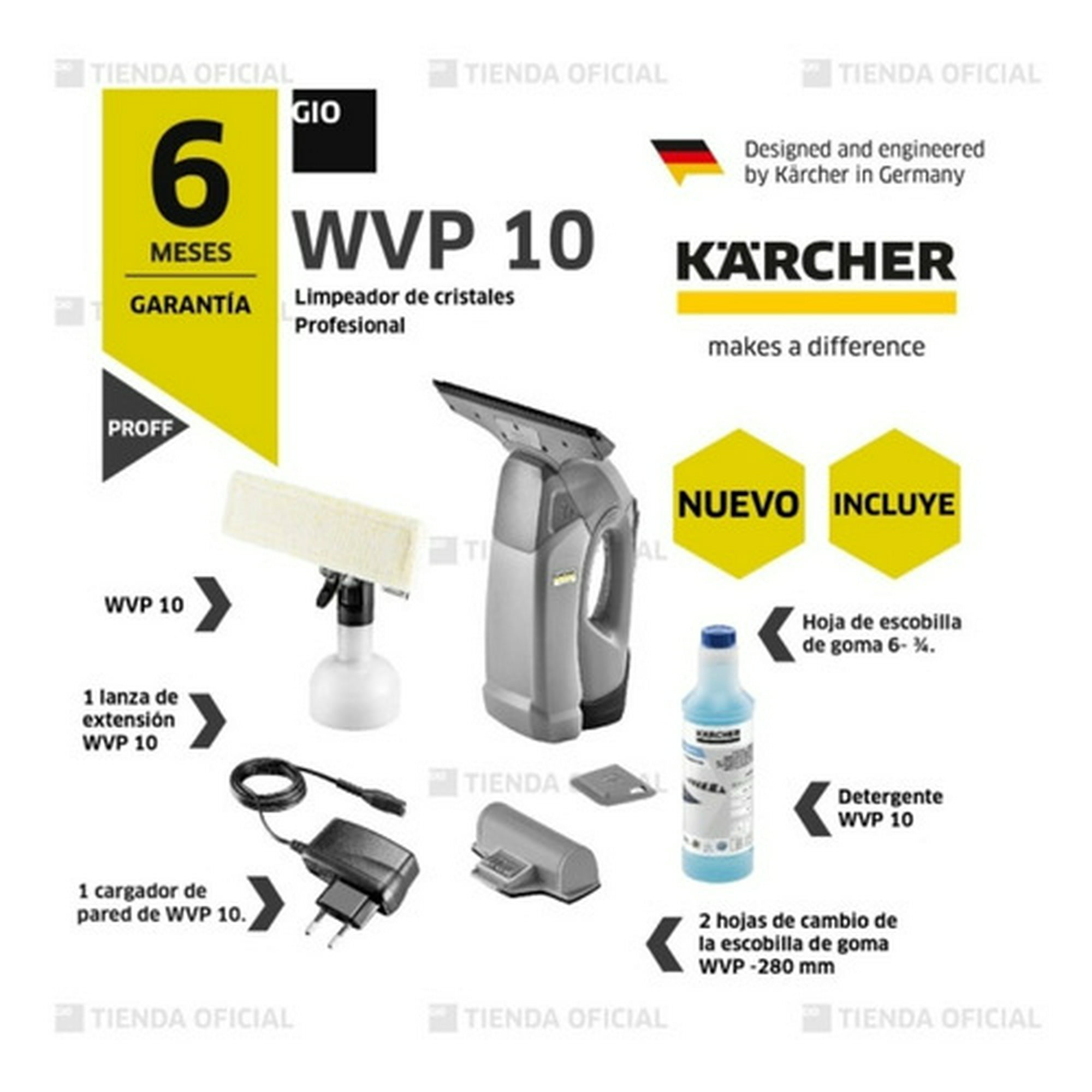 Aspiradora Industrial Karcher Silenciosa Seco T 15/1 KÄRCHER