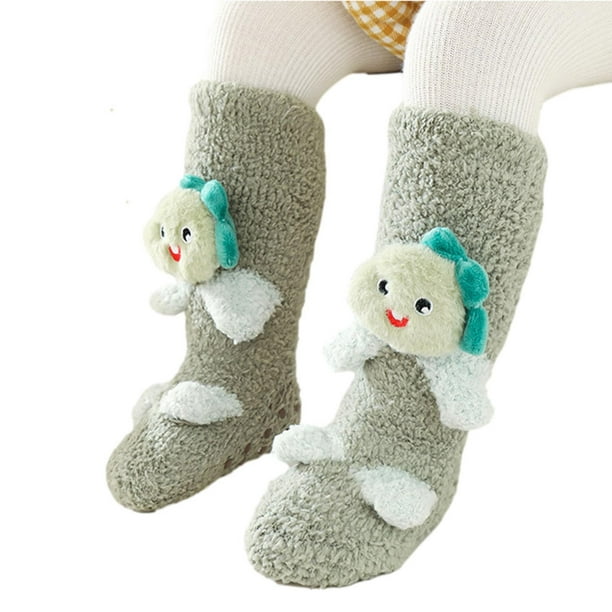 Calcetines blancos hasta la rodilla para niño Medias hasta la rodilla para  niño pequeño, calcetines blancos