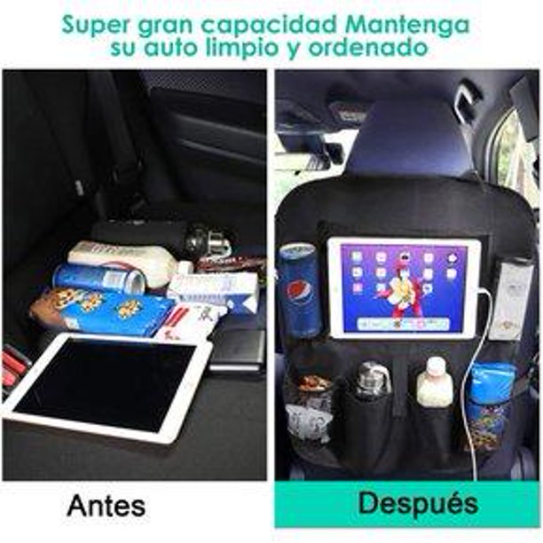 Organizador para Auto, Ventana Tablet, Impermeable y Fácil de Limpiar  Genérico CAR BAG