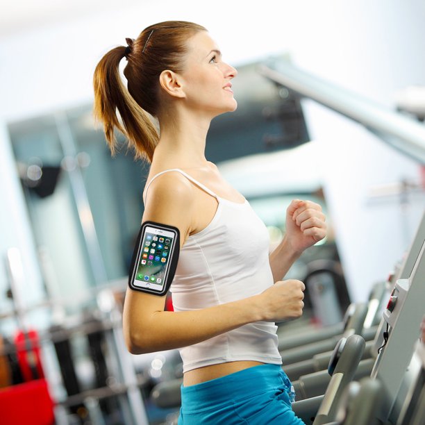 Brazalete para teléfono celular para correr, brazalete deportivo para todos  los teléfonos, entrenamiento de fitness y gimnasio universal (iPhone