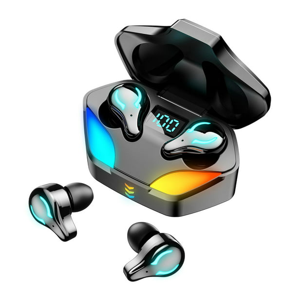 Auriculares Bluetooth Tws, auriculares inalámbricos coloridos, baja  latencia, batería de larga duración, en la oreja