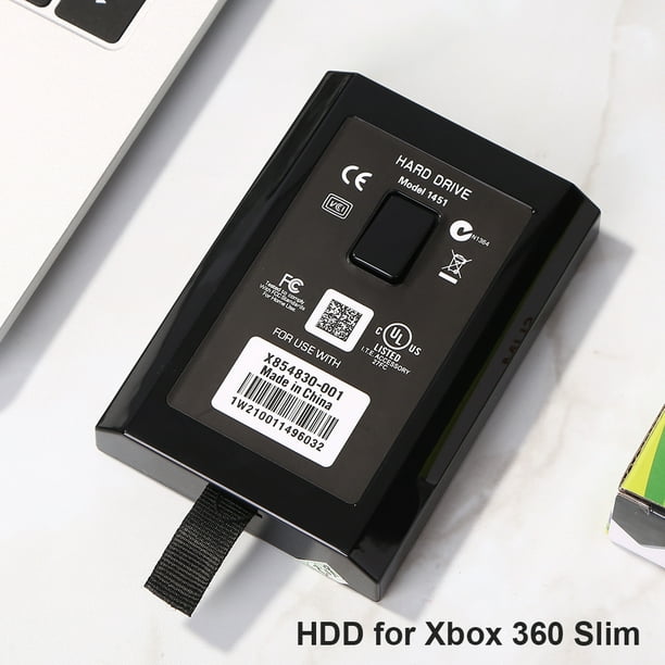 Disco duro de 500GB para Microsoft Xbox 360 Slim Game HDD Tmvgtek Walmart en línea