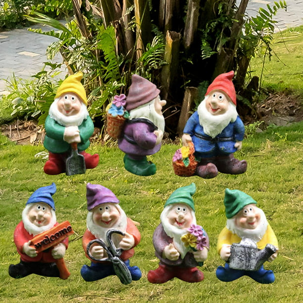 Accesorios de jardín de hadas en miniatura figuras de hadas pequeñas  decoraciones de jardinería al aire libre estatua niñas juguete regalos de  Baoblaze Figuras de las hadas