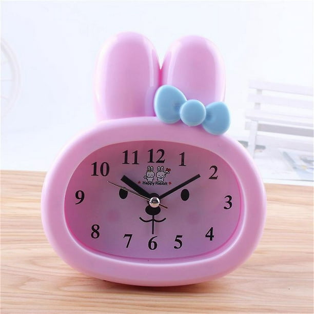  Reloj despertador creativo para niños, lindo reloj