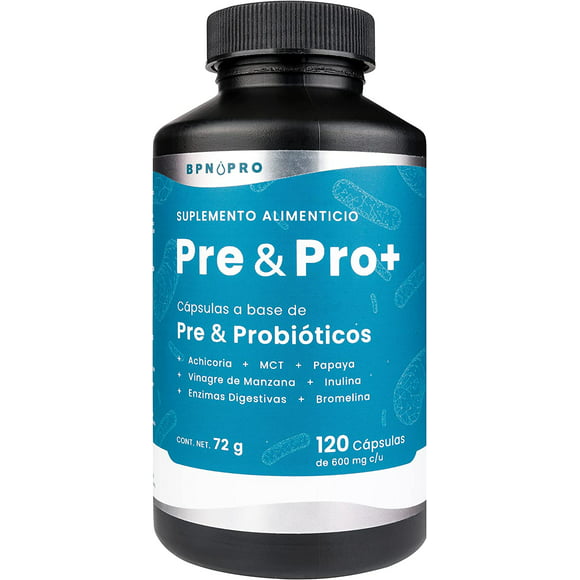 suplemento con probióticos prebioticos enzimas bpn pro prepro05