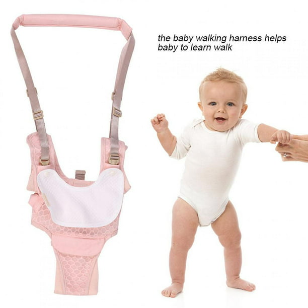 Arnés De Seguridad Para Caminar Respirable Bebes 6-36 Meses Rosa