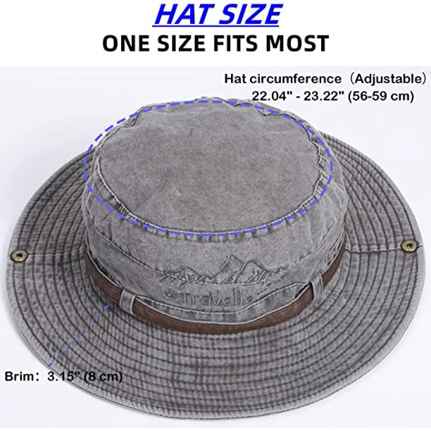 Sombrero de sol para hombre con protección desmontable para la cara y el  cuello, sombreros de pesca plegables para senderismo al aire libre anti UV  de verano, sombrero impermeable para safari, camping