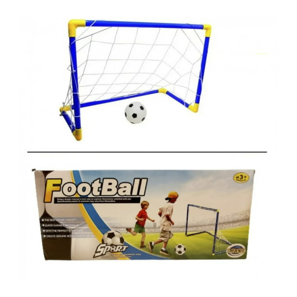Portería de Fútbol para Niños con Juego de Red de Poste de Práctica de  Likrtyny, Libre de BPA