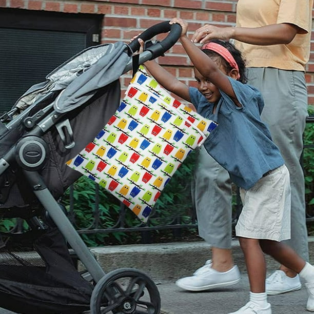 Bolsa impermeable para pañales, bolsa de basura para cosas de bebé Zhivalor  CPB-US-XD1433-2
