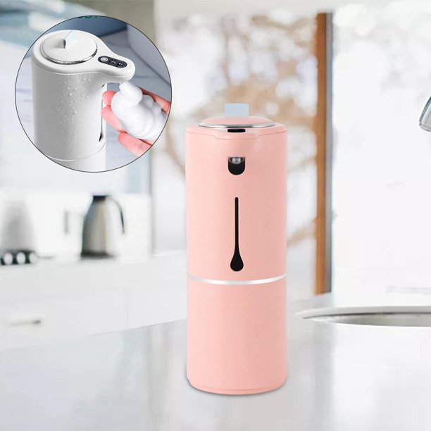 Dispensador automático de jabón espumoso, dispensador de jabón de espuma  sin contacto, dispensador de jabón manos libres para baño, sensor de