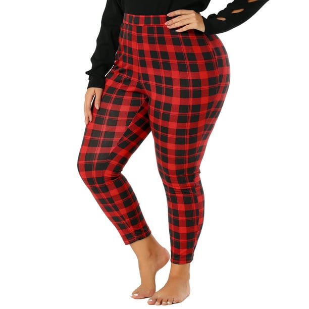 Las mejores ofertas en Pantalones Tamaño 4X Rojo para Mujer Talla
