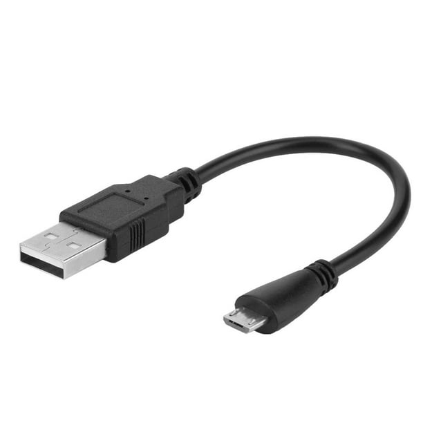 Cable de datos del cable del cargador micro USB corto de 50 cm para el  banco del poder de la tableta del teléfono Android Hugtrwg Nuevos  Originales