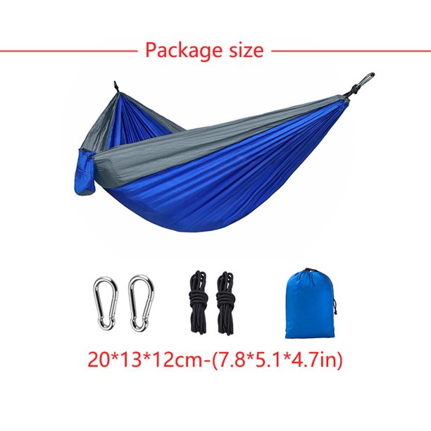 Hamaca plegable nylon Color royal blue