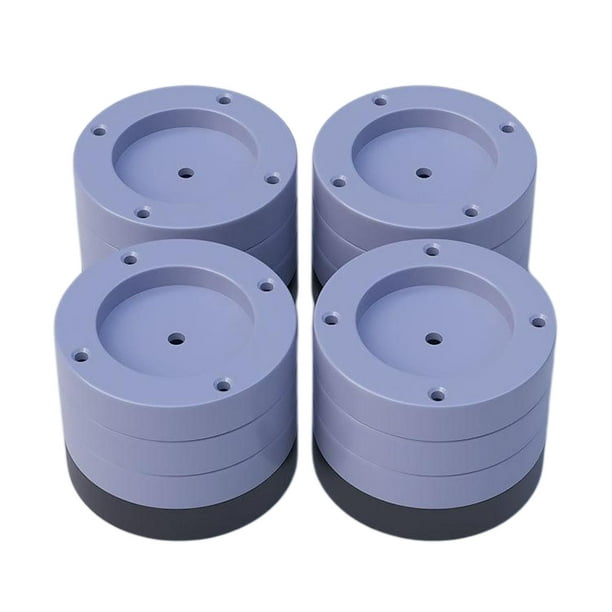Alfombrilla antivibración para lavadora y secadora, 4 almohadillas de  vibración para piezas, pedestales que protegen el suelo de la lavandería -  AliExpress