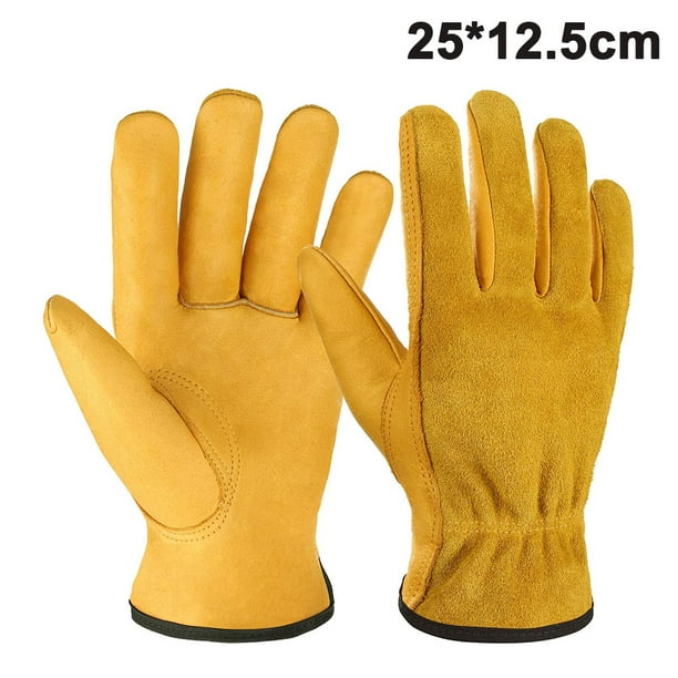  Guantes de trabajo de jardinería para hombre, guantes ligeros  con revestimiento de nitrilo, guantes resistentes a cortes, agarre, 12  pares (talla : L) : Patio, Césped y Jardín