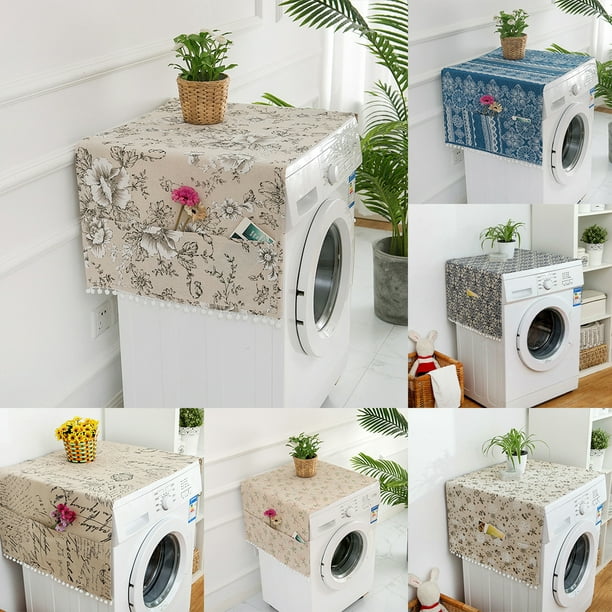 Advancent Funda para lavadora, lavable a máquina, nevera limpia y sin  polvo, Sisi Xiaohua, 55*130cm 1 Type3 NO3