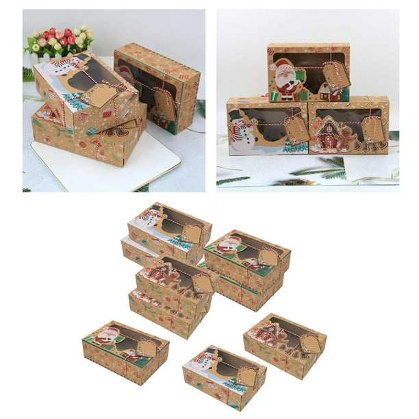 Caja de regalo desplegable navideña, Caja de regalo emergente navideña de  papel, Adornos creativos de caja de almacenamiento multifunción, caja de